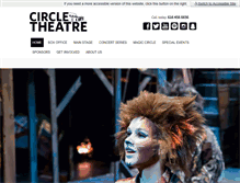 Tablet Screenshot of circletheatre.org